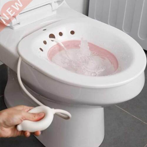 Folding Toilet Sitz Bath Bidet Flusher Special Wash Basin