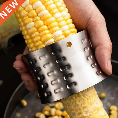 acier inoxydable Simple ma?s Grainer rond ma?s éplucheur é