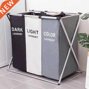 Dirty Clothes Storage Basket Three Grid Organizer Basket Co