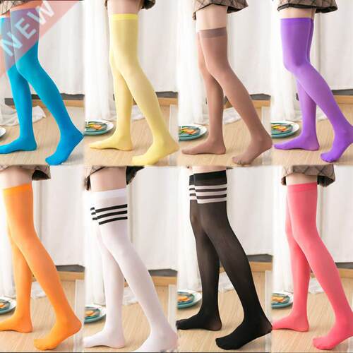 Japanese Women Fashion Stockings Casual Thigh High Over Knee