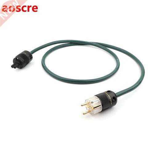 Preffair HI-END D506 US/EU AC Power Cable with firgure 8 C7