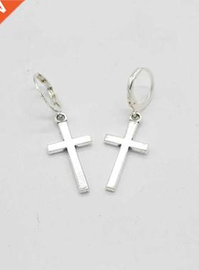 Newest Fashion Cross Pendant Cartilage Drop Dangle Earrings