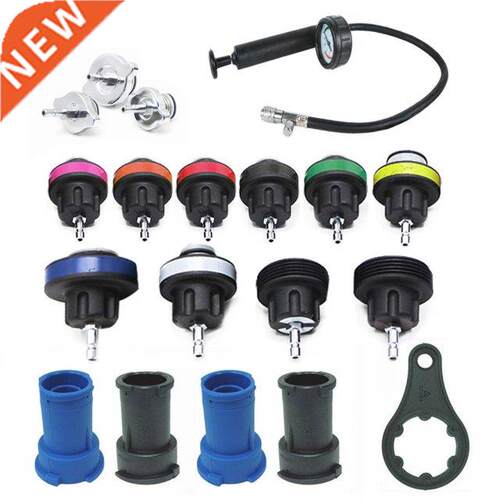 8/18pcs Auto Repairing Pressure Gauge Kit Pressure Gauge Bar