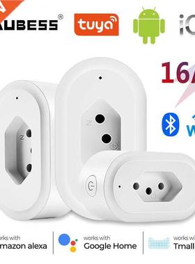 16A Brazil Smart Socket WIFi Smart Plug Power Monitor Timer