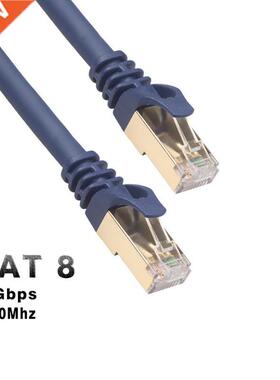 Cat8 Ethernet Cable RJ45 Network Cable SFTP 40Gbps Lan Cable