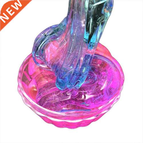 Mix Crystal Slime Supplies Clear Fluffy Foam Putty Pla