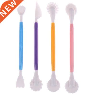 NEW 4pcs Pen Pastry Carving Cutter Baking Craft Cake Mold
