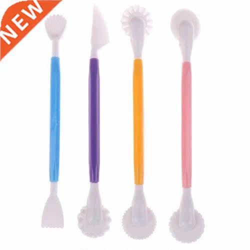 NEW 4pcs Pen Pastry Carving Cutter Baking Craft Cake Mold
