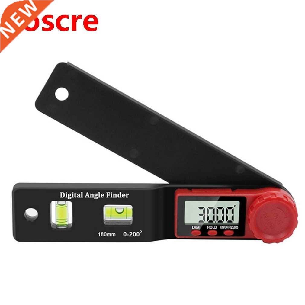 2-in-1 Mini Digital Protractor Angle Finder Inclinometer Ele