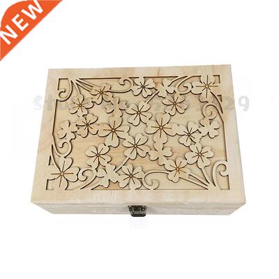 Wooden carving Storage Case Divided box for jewellery