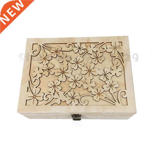 Wooden carving Storage Case Divided box for jewellery