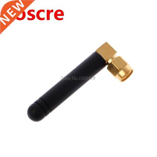 433Mhz Antenna With Right Angle SMA Male Connector 2dBi 50mm