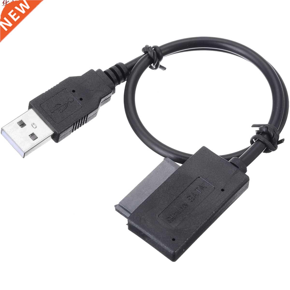 5CM USB 2.0 to Mini Sata II 7+6 1Pin Adapter Converter Cab