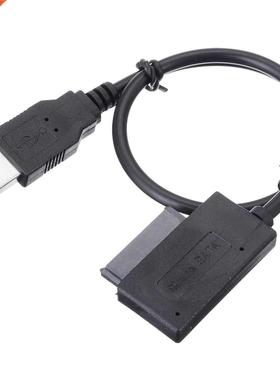5CM USB 2.0 to Mini Sata II 7+6 1Pin Adapter Converter Cab
