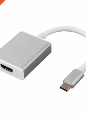 USB 3.1 Type-C to HDMI Hub Charger Adapter Converter With Ca