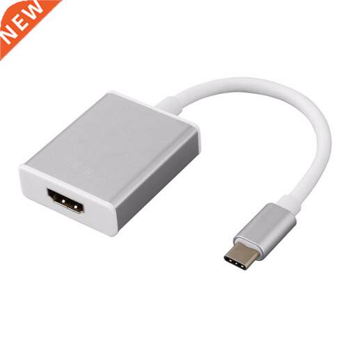 USB 3.1 Type-C to HDMI Hub Charger Adapter Converter With Ca