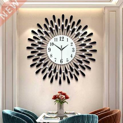 Crystal Sun Modern Style Silent Wall Clock 8X8cm, 2020 New