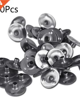100 Pcs Durable Waxed Candles Making Metal Wick Sustainers