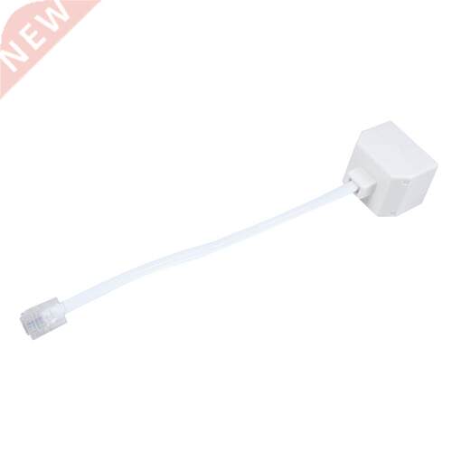 6P2C RJ11 Male to Female Two Way Telephone Splitter Converte