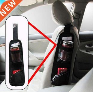 Storage Mesh Pocket Car Seat Side Hanging Bag Foldable Car