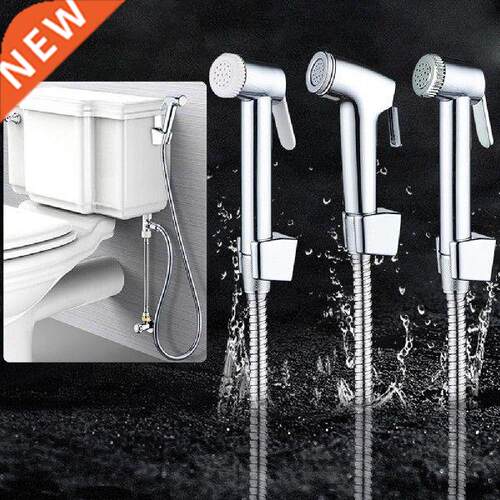 ABS Handheld Bidet Spray Shattaf Sprayer Shower Hose Rack