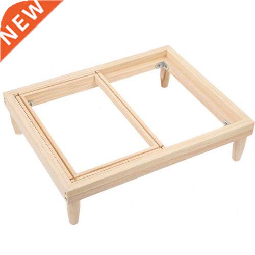 Embroidery Frame Set Pine Wooden DIY Needlecraft Cross Stitc