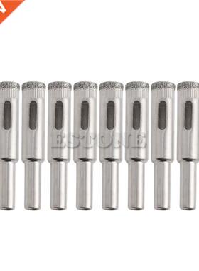 10Pcs 10 mm forage diamant base Coated Bits Scie Carreaux ve