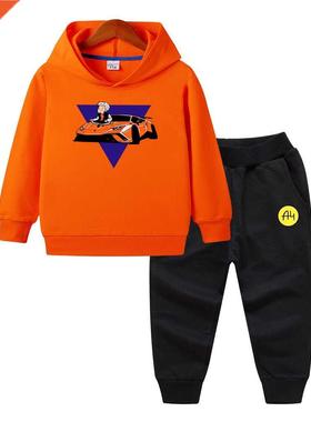 100% Cotton Merch A4 Gelik Lamba Boy Kids Hoodies Suit Quali