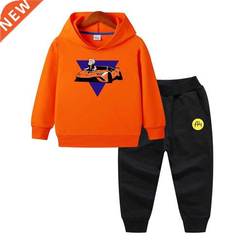 100% Cotton Merch A4 Gelik Lamba Boy Kids Hoodies Suit Quali