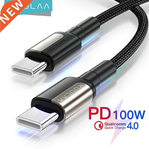 100W USB C to USB Type C Cable USBC PD 5A Fast Charger Cord