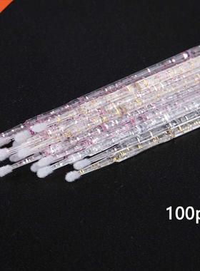 zwellbe Crystal Disposable MicroBrush Eyelashes Extension In