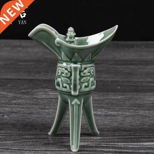 Spirit Set Retro Wine Ware Wine Cup Retro Jue-Shaped Cup