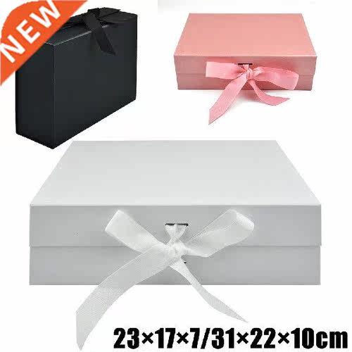 Gift Box High Quality Rigid Thick Gift Box,Box With Ribbon
