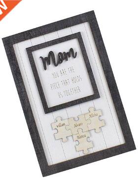 Wooden Mother's Day Ornament Wood Personalized Picture