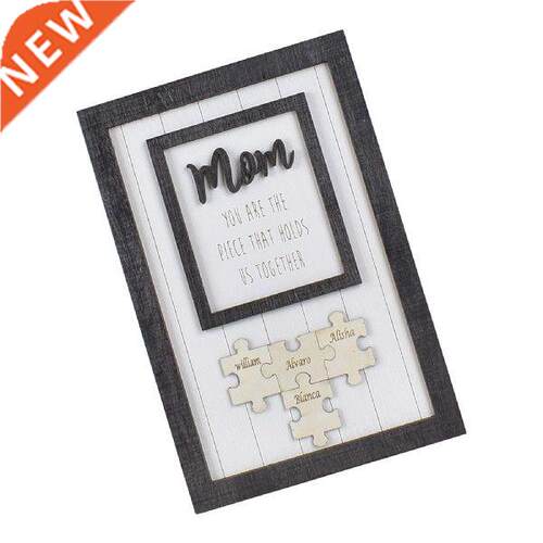 Wooden Mother's Day Ornament Wood Personalized Picture