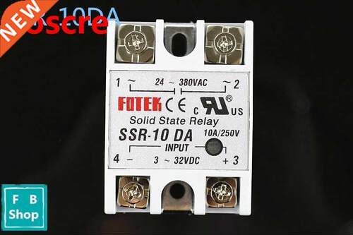 Free shipping 1pcs SSR-10DA 10A Solid State Relay Module 3-3