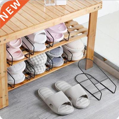 Iron Double Layer Shoe Rack Simple Integrated Care Shoe