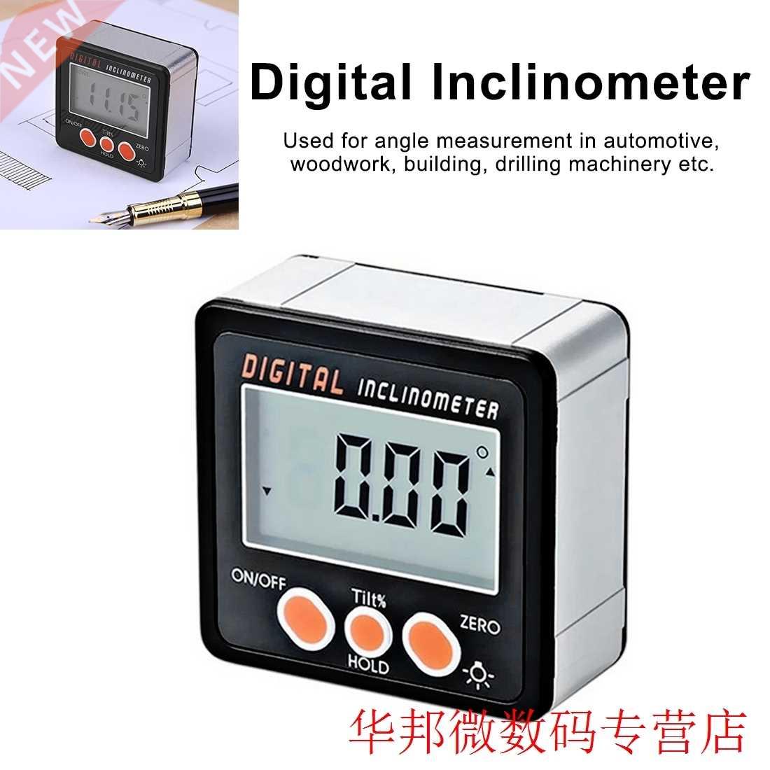 IP54 Mini Digital Angle Gauge with Backlight Electronic Prot