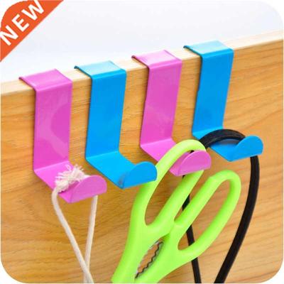 2pcs Stainless steel Door Hook Z Type Kitchen Cabinet Clothe