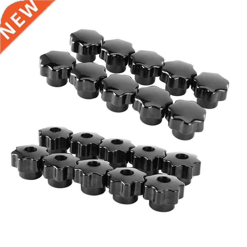 10Pcs Nuts Knob Grip Handle Machine Tool 7 Star Knobs 8mm Fe