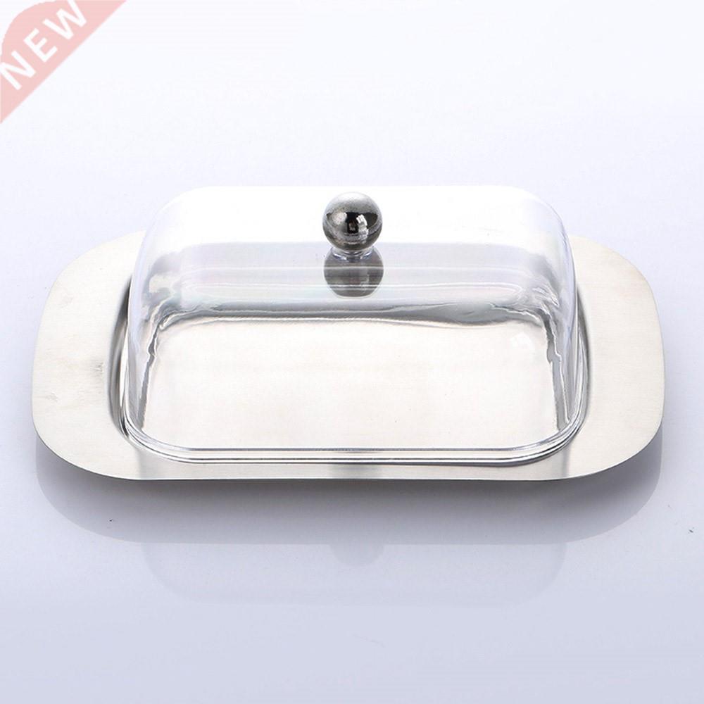 Butter Dish Cheese Box keeper Container Storage With See-thr