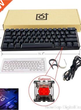 Skyloong GK61 SK61 RGB Backlit Bluetooth5.0-compatible Wirel