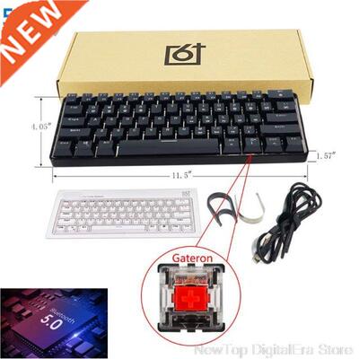 Skyloong GK61 SK61 RGB Backlit Bluetooth5.0-compatible Wirel