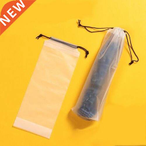 Matte Translucent Plastic Bag Umbrella Storage Bag Reusable