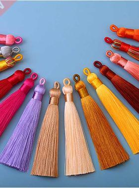 2/5/10PCS 8cm Polyester Silk Tassel Vertical Tassel Decorati