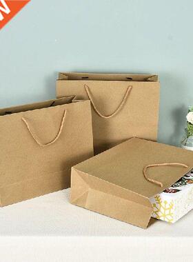 10pcs Portable Paper Bags Festival Wedding Guests Kraft