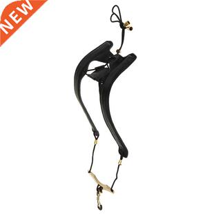Adjustable Leather Saxophone Shoulder Neck Strap with Buckle