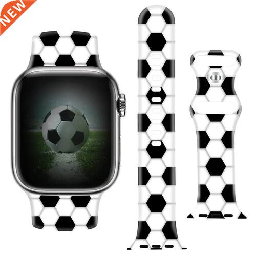 Silicone Strap For Apple Watch Bracelet 44mm 40mm 8mm 42 mm