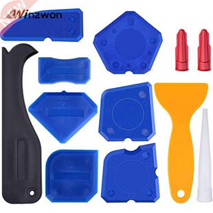 12PCS/Set Caulking Tool Kit Caulk Finishing Joint Sealant Si