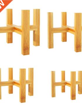 Four-legged Wood Flower Pot Holder Plant and Succulent Flowe